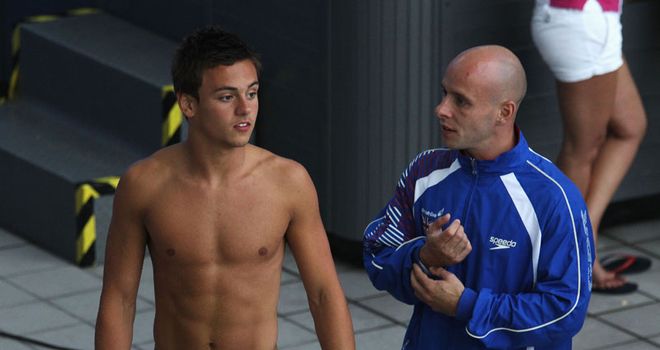 Tom Daley and partner Peter Waterfield compete for the first time since July