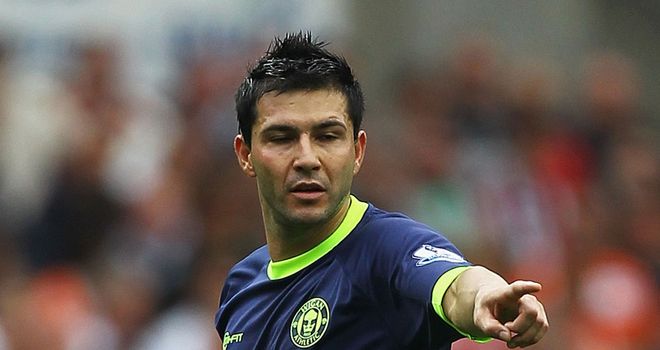 Antolin Alcaraz: Apologises after spit intended for the ground struck Wolves' Richard Stearman