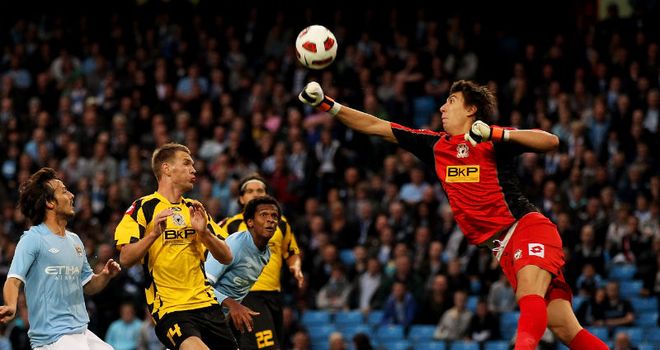 Pantilimon: Impressed against City in the Europa League last season