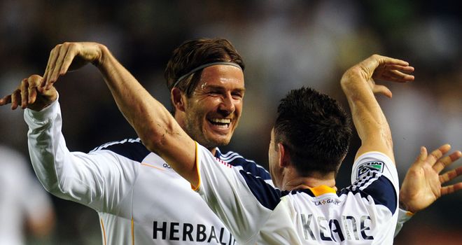 Robbie Keane: Hoping David Beckham decides to extend his Los Angeles Galaxy contract by another year
