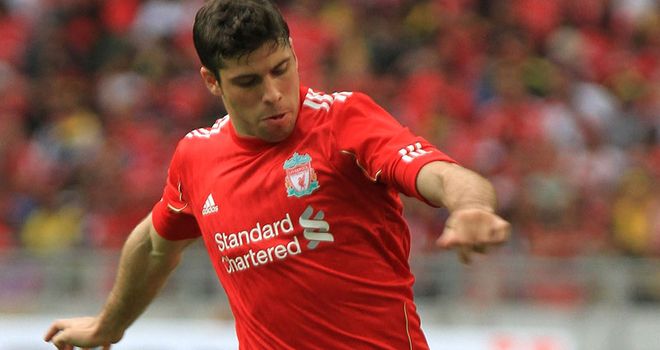 Insua: Has ended his time at Liverpool by joining Sporting Lisbon on a five-year contract