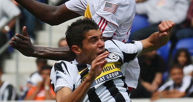 Falque: The midfielder has moved to White Hart Lane for the rest of the season