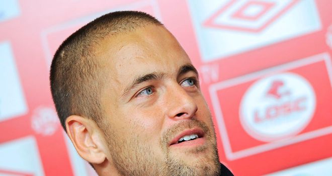 Cole: Hoping regular football at Lille will allow him to push for an England recall