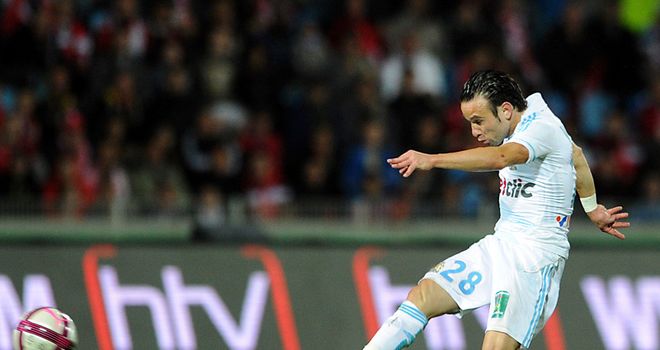 Mathieu Valbuena: Has suffered a dip in form but will not be offloaded by Marseille