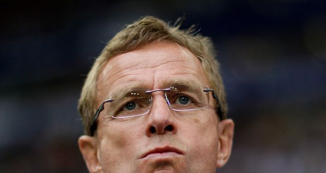 Ralf Rangnick: Out of work having stepped down from his post at Schalke in September 2011