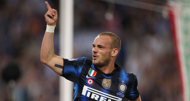 Sneijder: Reports of City's interest are not true, according to Mancini