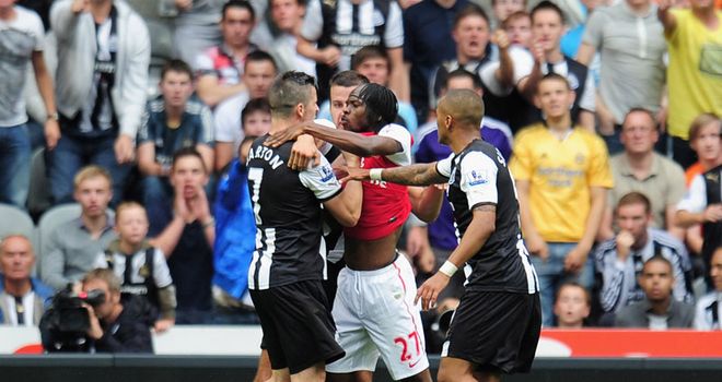 Gervinho: Arsenal striker will now be unavailable for the next three matches