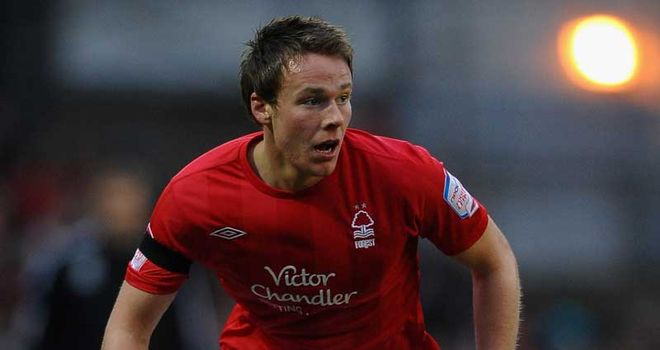 Chris Gunter: 'Happy' at Forest, according to Cotterill