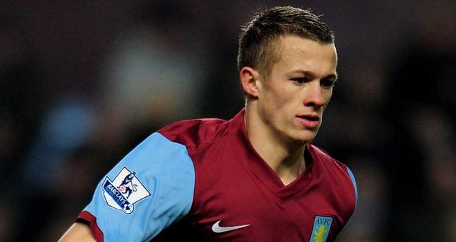 Hogg: Has joined Watford on a three-year contract from Villa and could face Birmingham