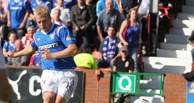 Naismith: Nets his second for Rangers