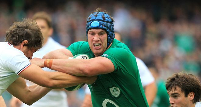 O'Brien: switched across the back row