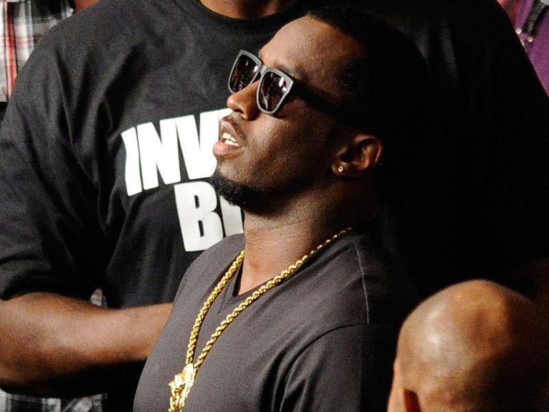 Sean Coombs, also known as Diddy and P.Diddy, was at ringside.