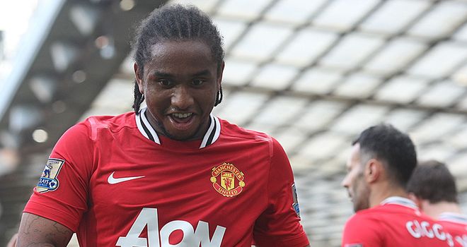 Anderson: Manchester United midfielder has been ruled out until February due to a knee injury