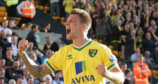 Anthony Pilkington: Focusing on keeping Norwich up rather than Euro 2012