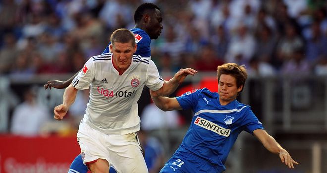 Bastian Schweinsteiger: Injury concern for Bayern Munich after picking up calf problem