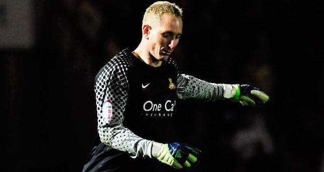 Chris Kirkland: Has returned from loan spell at Doncaster due to back injury