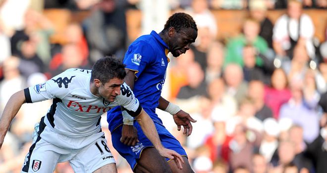 Louis Saha: Delighted to net first of the season in Sunday's 3-1 win at Fulham