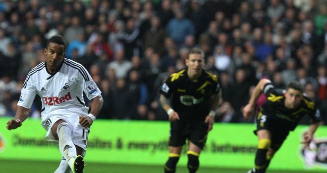 Scott Sinclair: Refusing to hide away despite his horror miss against Manchester United