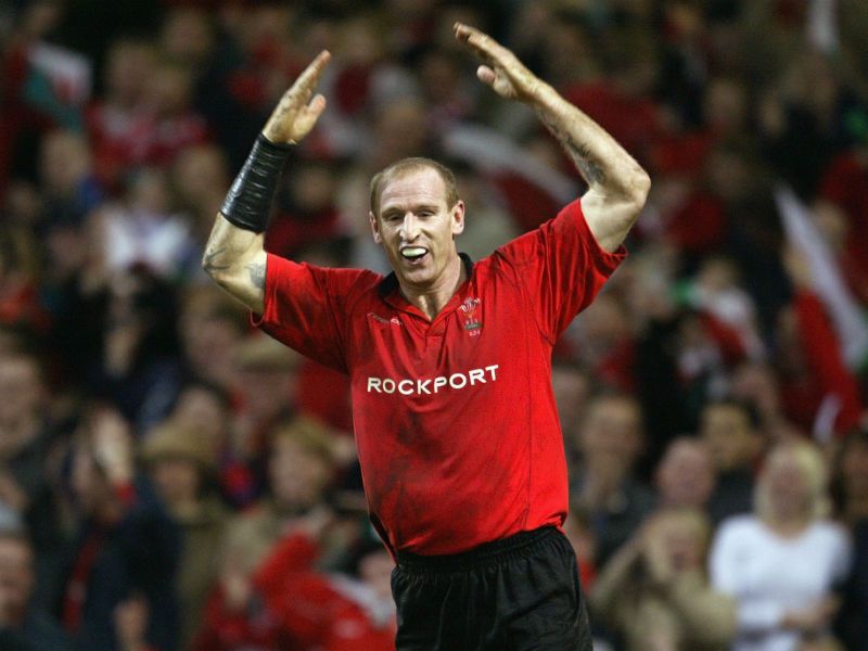 Meanwhile, he bame a fixture in the Wales back three and his use of the 'Ayatollah' celebration became famous.