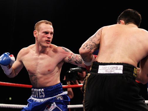 George Groves: Set to face Glen Johnson