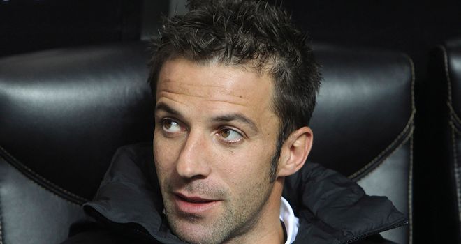 Alessandro Del Piero: Set to leave Old Lady in the summer