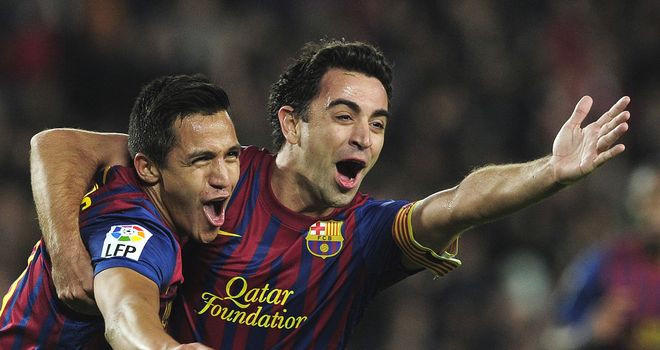 Alexis Sanchez scored a first-half double as Barcelona ran out 4-0 winners over Rayo Vallecano