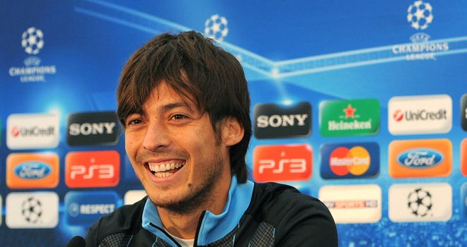 David Silva: Setting his sights on Champions League success this season