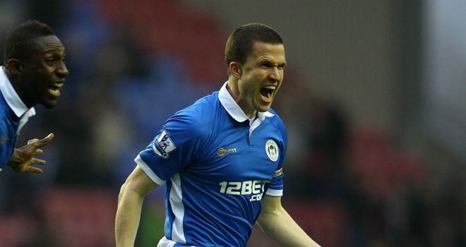 Gary Caldwell: Has helped Wigan to take seven points from their last four fixtures