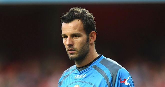 Samir Handanovic: Considered to be priceless by current employers Udinese