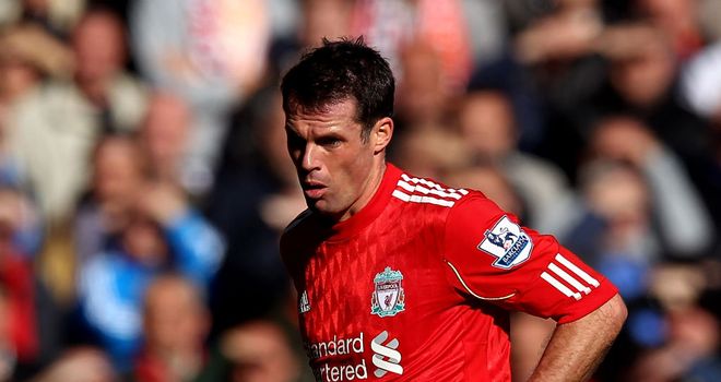 Jamie Carragher: Believes this weekend's FA Cup clash with Everton is evenly balanced