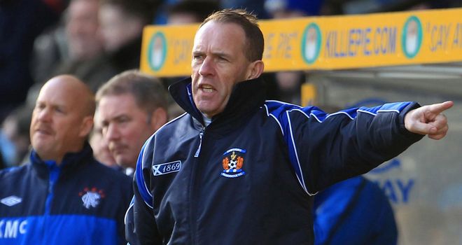 Kenny Shiels: His side got the year off to a winning start with a 2-1 win over St Mirren