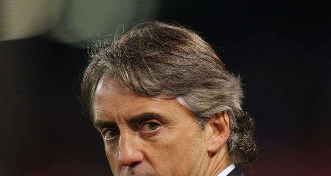 Roberto Mancini: City boss claims to be happy with the attacking options he has at his disposal