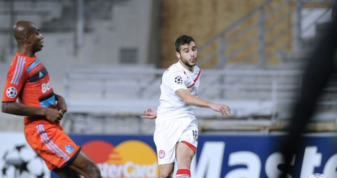 Ioannis Fetfatzidis: Fired Olympiacos to victory with the game's only goal