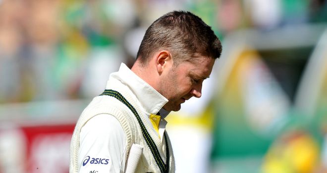 MIchael Clarke: Was part of spectacular Australian failure in second innings
