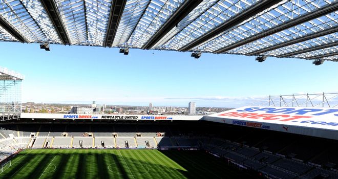 St James' Park: Erik Andersson took in a trial with Newcastle but will not be returning