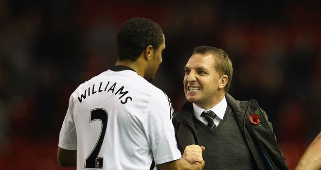 Ashley Williams: Linked with a reunion with Brendan Rodgers