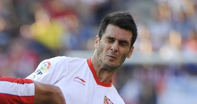 Emir Spahic: Sevilla defender set for Anzhi Makhachkala loan move