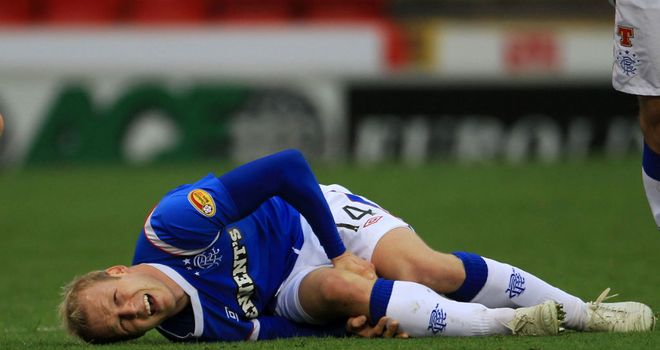 Steven Naismith: Has resumed running after suffering a cruciate ligament injury in October