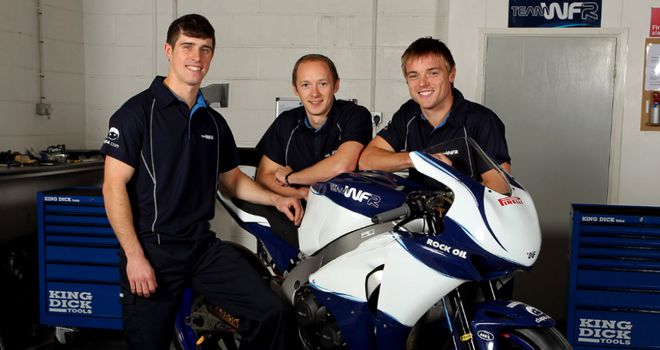 James Westmoreland (right): set the qualifying pace at Donington Park