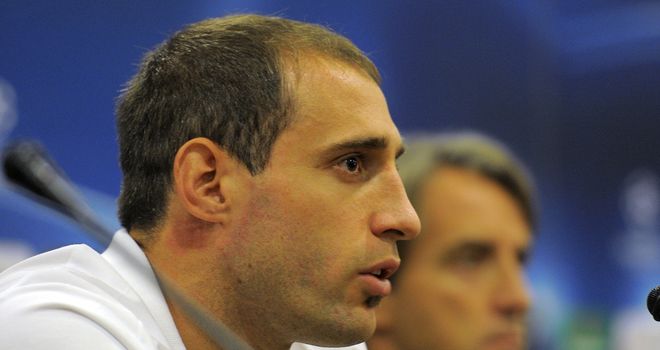 Pablo Zabaleta: Hailed by boss Roberto Mancini after City's crucial win over Gunners
