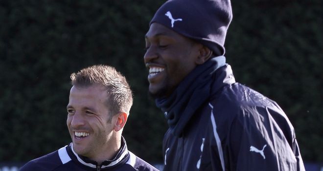 Rafael van der Vaart: Keen to see Emmanuel Adebayor remain at White Hart Lane