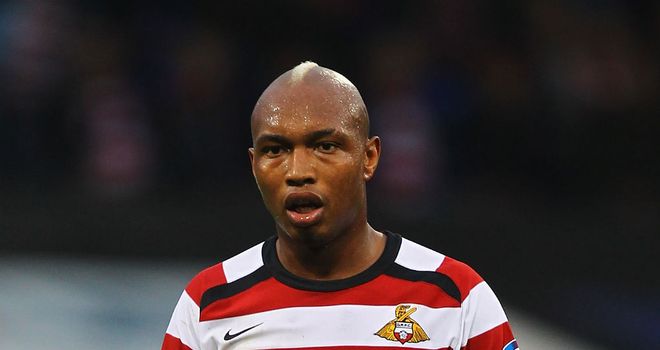 Diouf: Salvaged a draw for Donny