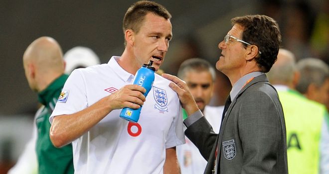 Fabio Capello: Accepts the FA's decision regarding John Terry and is now in a position to name his new skipper