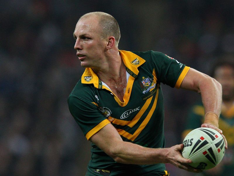 Darren Lockyer was making his final appearance at Wembley... 14 years after his first