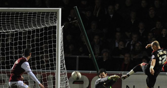 McCormack: Scores the winner