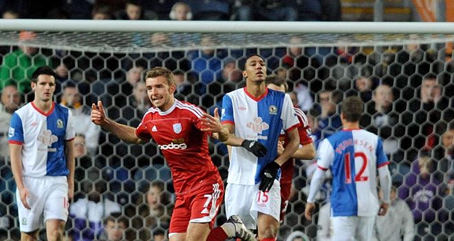 James Morrison: On target at Ewood Park, but he also picked up a hamstring injury