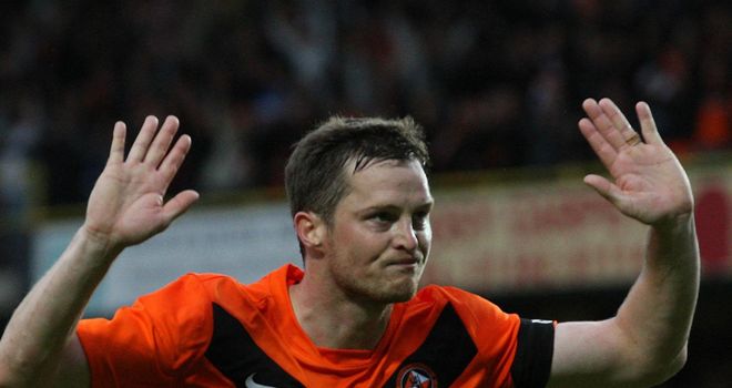 Daly: Opened the scoring at Tynecastle