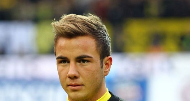 Mario Gotze: Sidelined for the remainder of 2011 with a thigh injury