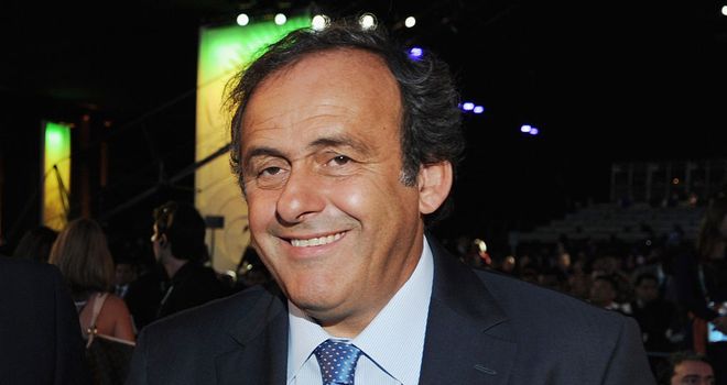 Michel Platini: UEFA president ensuring order at Euro 2012 both on and off the pitch