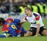 Nemanja Vidic: The United captain was stretchered from the field against Basel